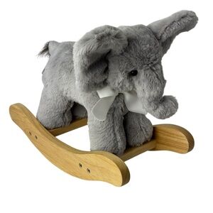 Pottery Barn Kids Small Elephant Rocker Decor 10" Height